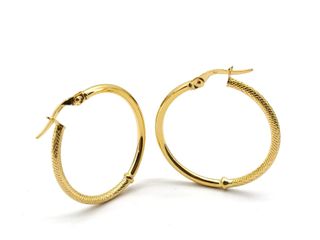 argollas oro 18k