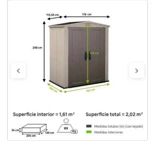 Caseta Keter Factor 6x3