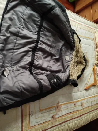 Parka Rip Curl Vintage Talla L Negra