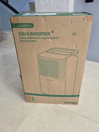 Deumidificatore 16L Bianco e Nero
