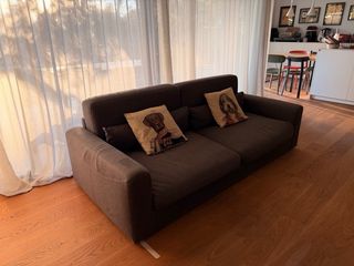 Sofa dues places grassoler