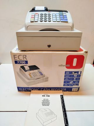 Caja Registradora Olivetti ECR 7700