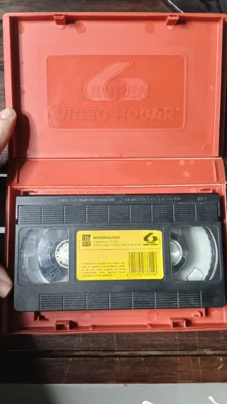 Michael Jackson Moonwalker VHS España