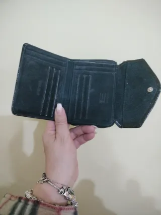 Portafoglio Pierre Cardin vera pelle nero