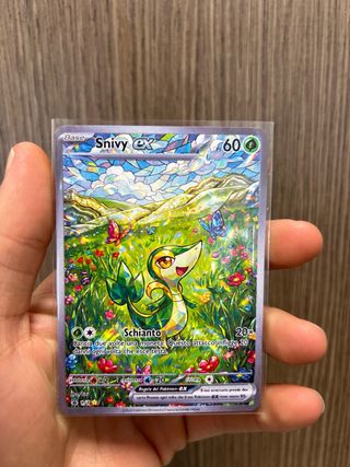 Carta Pokémon Snivy EX - Fan Art