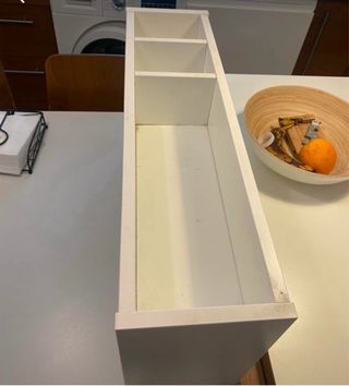 Estantería escritorio IKEA blanco y verde