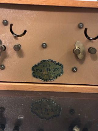 Orologio Scacchi Vintage in Legno