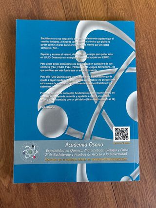 Libro Una química para todos con el cuadernillo