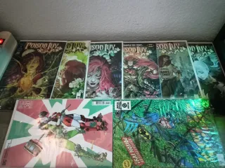 Pack cómics poison ivy