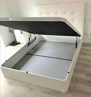Cama con almacenaje