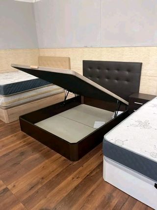Cama con almacenaje