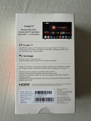 Xiaomi TV Box S 3ª Gen 4K Google TV
