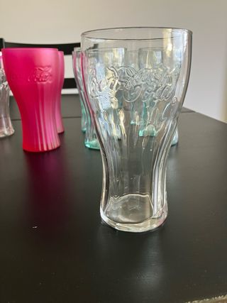 Lote 8 vasos Coca-Cola sin estrenar