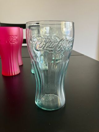 Lote 8 vasos Coca-Cola sin estrenar