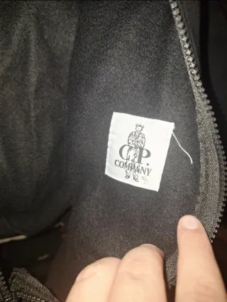 Felpa CP Company con cappuccio e zip