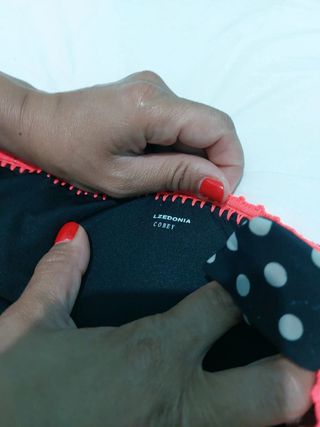 Bikini Calzedonia a pois taglia M