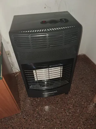 Estufa de gas Campingaz negra