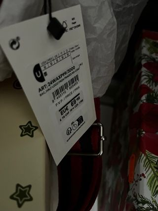 Bolso bandolera Desigual rojo