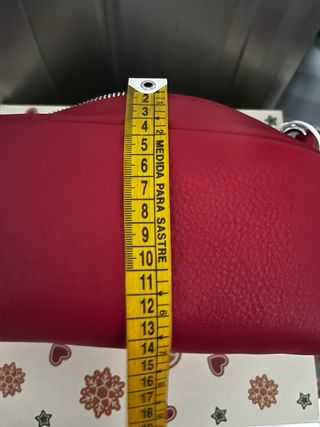 Bolso bandolera Desigual rojo