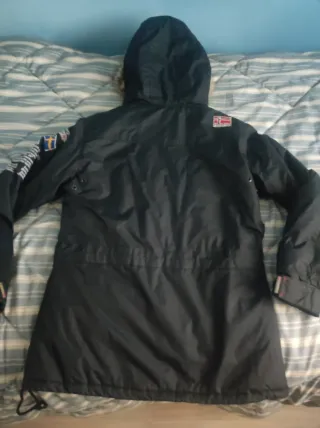 Chaqueta Geographical Norway Negra Talla M