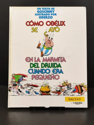 Cómic Astérix - Cómo Obélix se cayó en la marmita