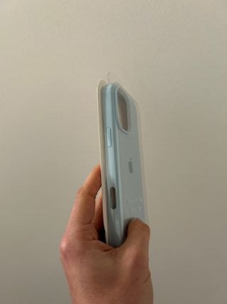 Funda iPhone 16 Pro Max Silicona Azul
