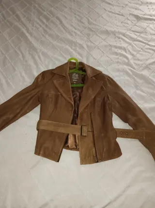 Chaqueta Piel Mujer Stradivarius Talla M