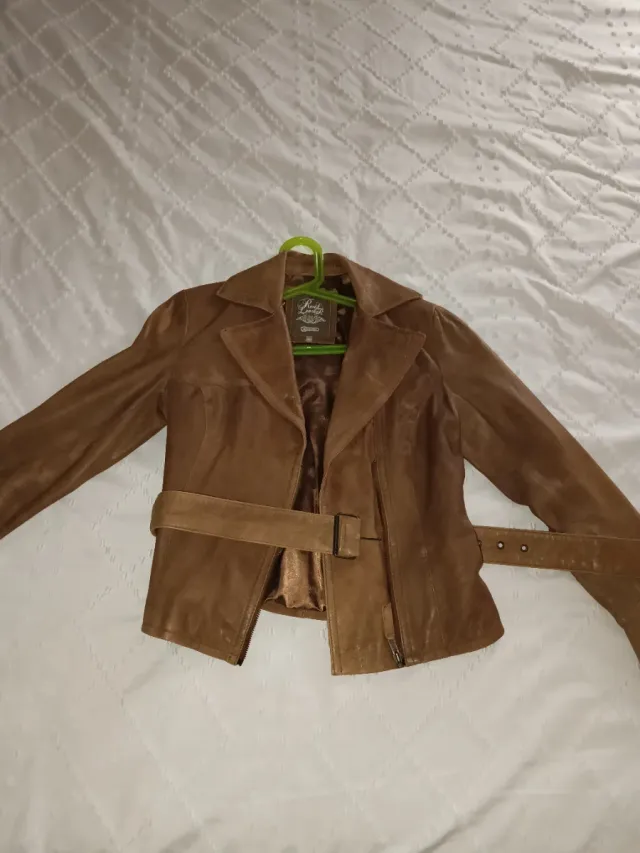 Chaqueta Piel Mujer Stradivarius Talla M