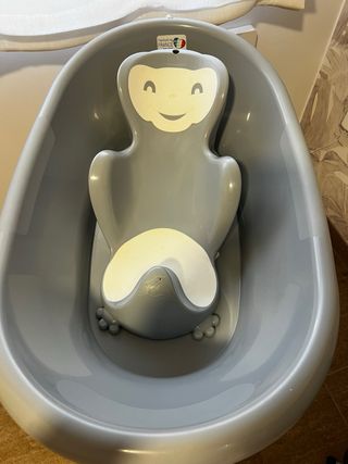 Bañera bebé con adaptador