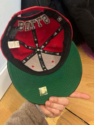 Gorra Chicago Bulls Roja