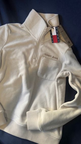 Sudadera polar Tommy Jeans mujer