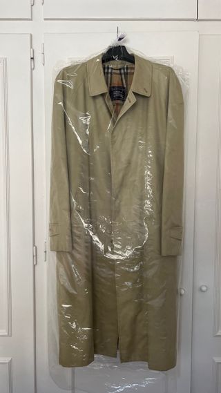 Gabardina Burberry Hombre Beige