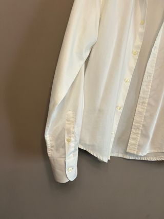 Camisa El Ganso Blanca Hilo Talla M