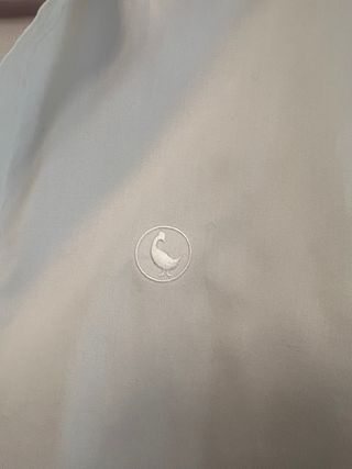 Camisa El Ganso Blanca Hilo Talla M