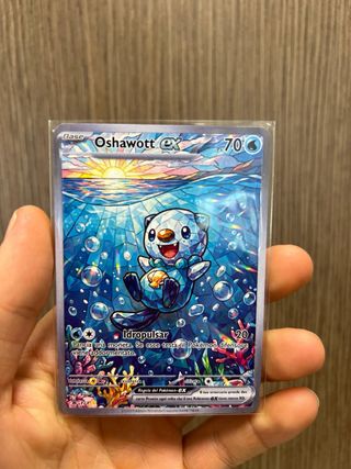 Carta Pokémon Oshawott EX - Fan Art