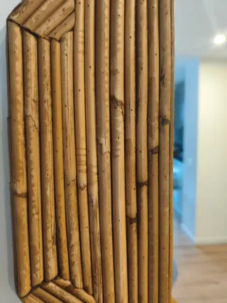 Espejo Ratán DKD Home Decor 80x80