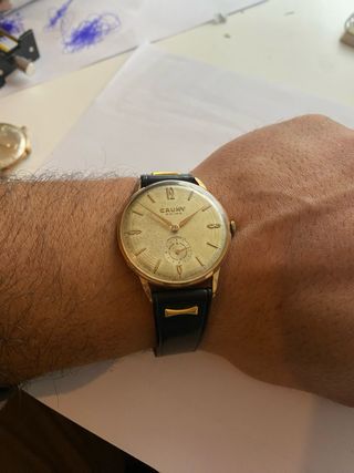 Cauny Prima vintage años 50 – cuerda manual 15 joy