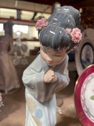 Pareja Figuras Lladro GEISHA