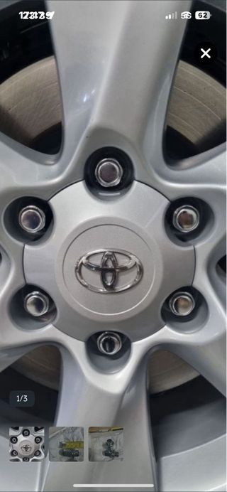 Tapacubos Toyota 4 unidades