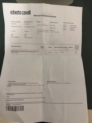 Zapatillas Roberto Cavalli Azul y Blanco