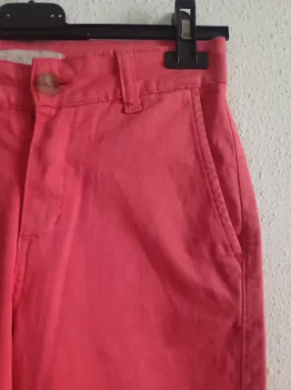 Pantalón "POLO CLUB ". Talla 36.Coral