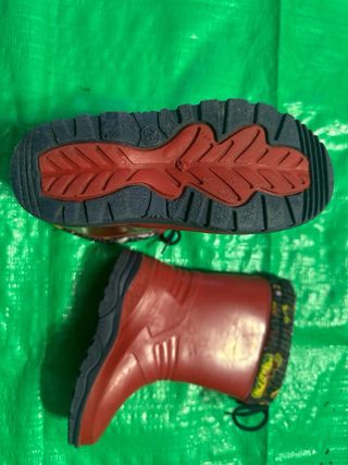 Stivali da pioggia rossi n. 28