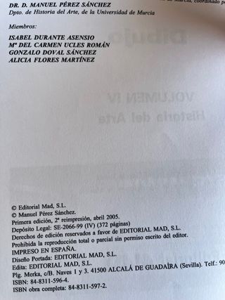 Temario completo oposiciones Dibujo. Editorial MAD