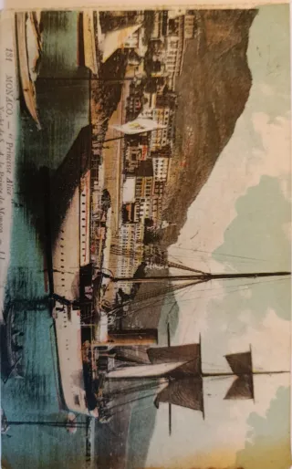 Cartolina Monaco Principessa Alice