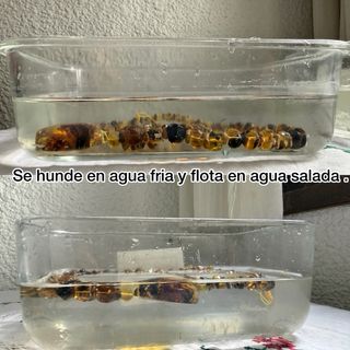 Collar de ámbar con colgante