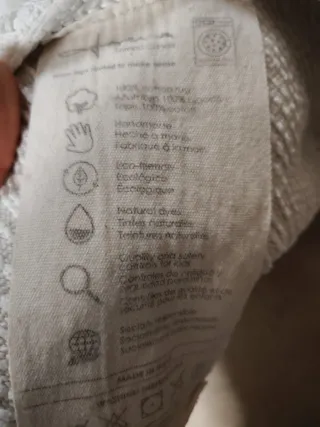 Alfombra Lorena Canals Algodón Blanca