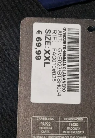 Giacca donna Raffineria nera taglia XXL