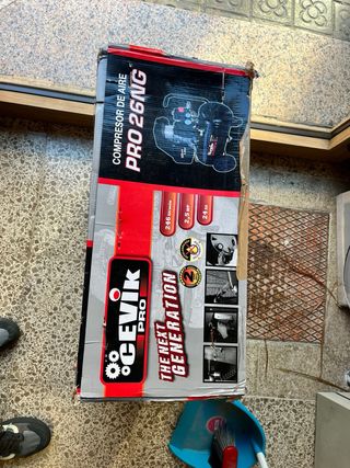 Compresor de aire CEVIK PRO 26NG 2.5HP