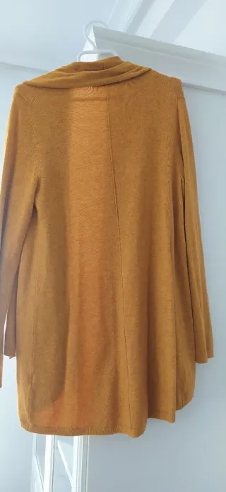 Cardigan Zara Amarillo Talla Única