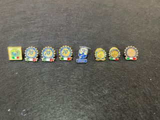 Lotto 8 spille Vespa Club Italia 70 anni